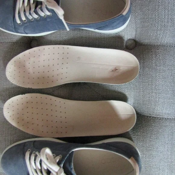 ECCO Nubuck Leather Sneaker EU 40/US 9 - Picture 13 of 13